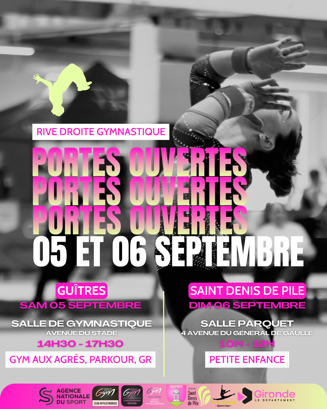 Portes Ouvertes - Rive Droite Gymnastique