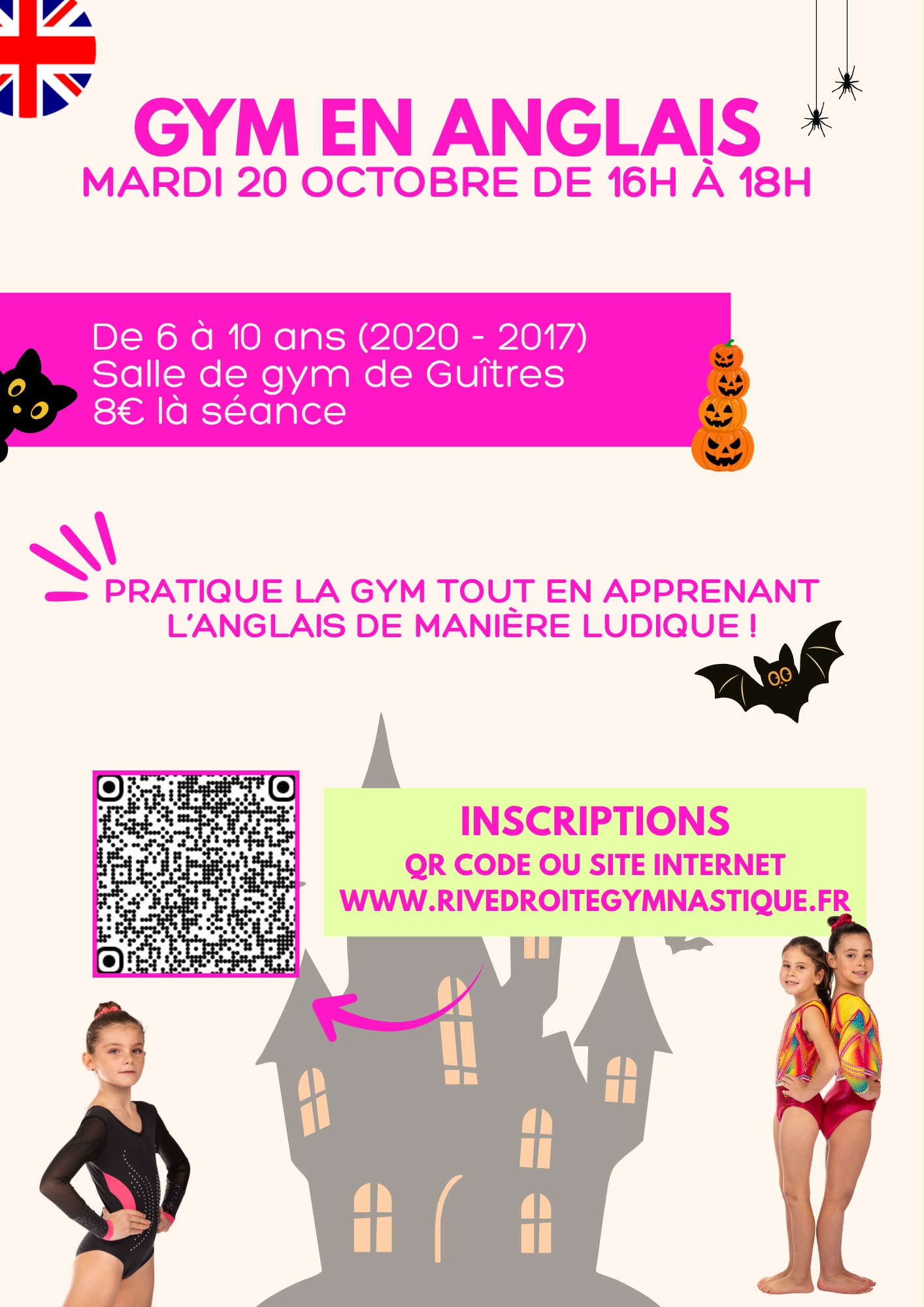 Affiche Stage 3 - Rive Droite Gymnastique