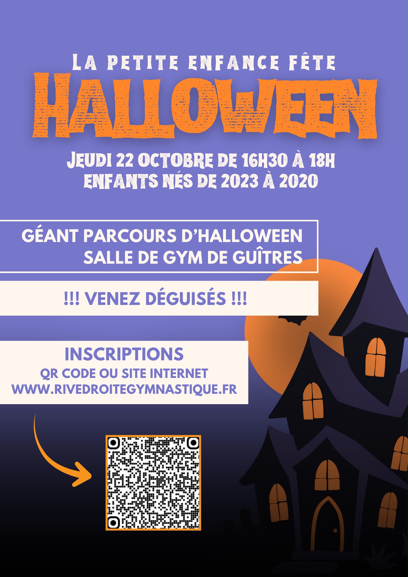 Affiche Stage 4 - Rive Droite Gymnastique